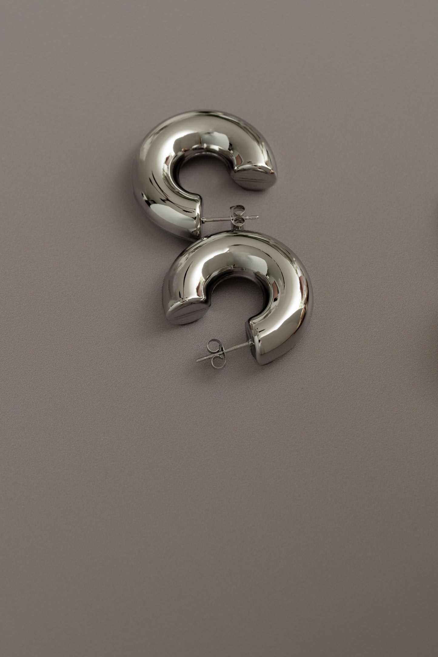 ANNEAUX EN TUBES ARGENT