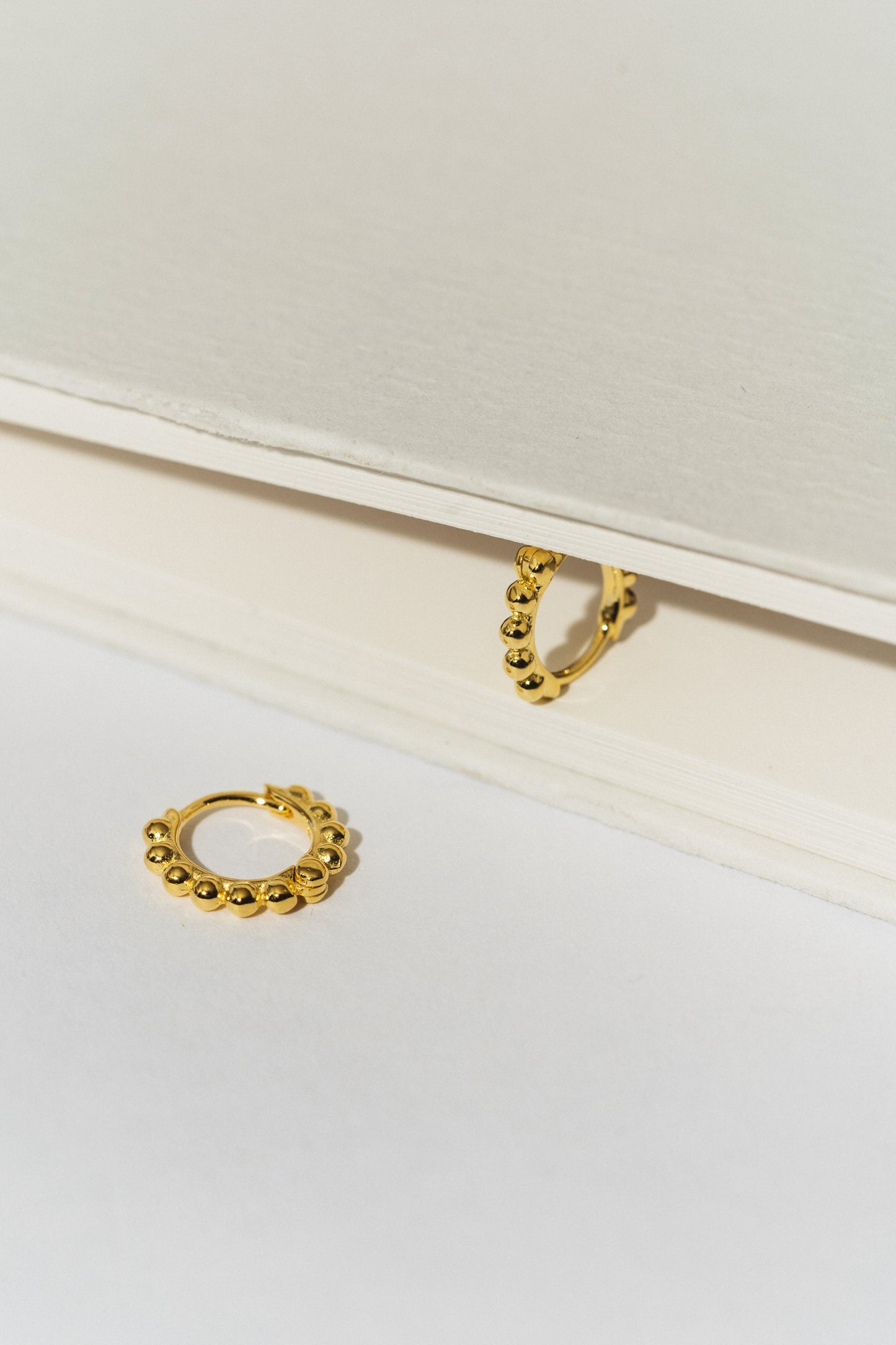 SUNFLOWER GOLD EARRINGS