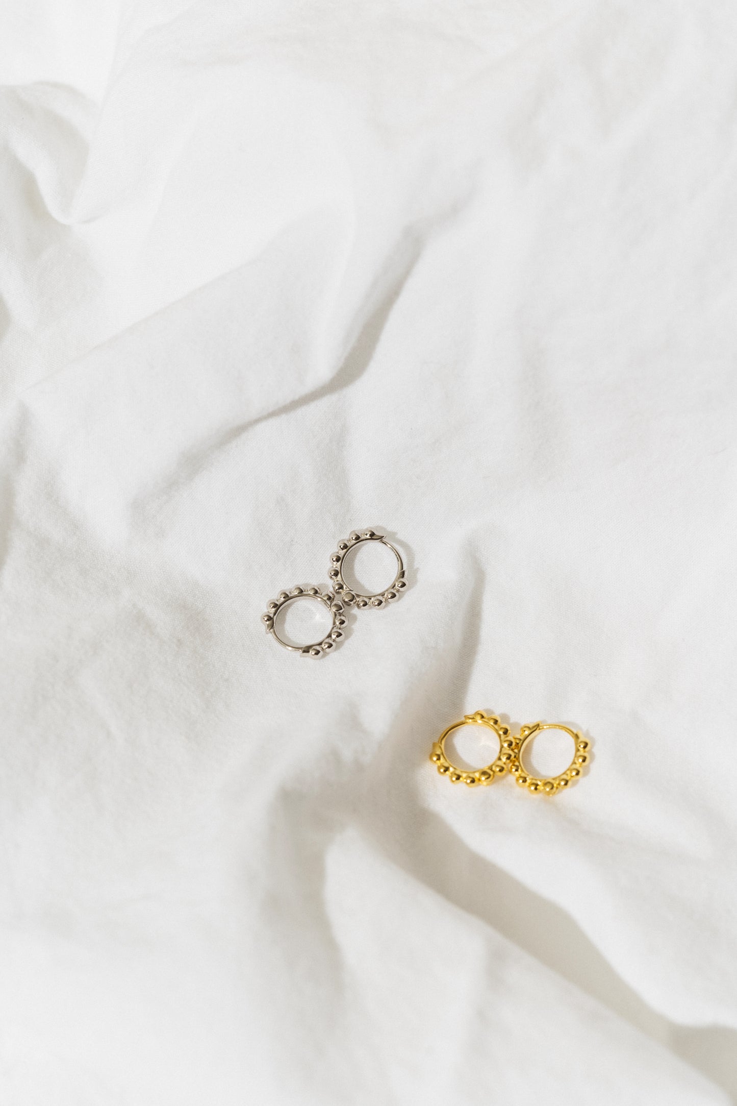 SUNFLOWER GOLD EARRINGS