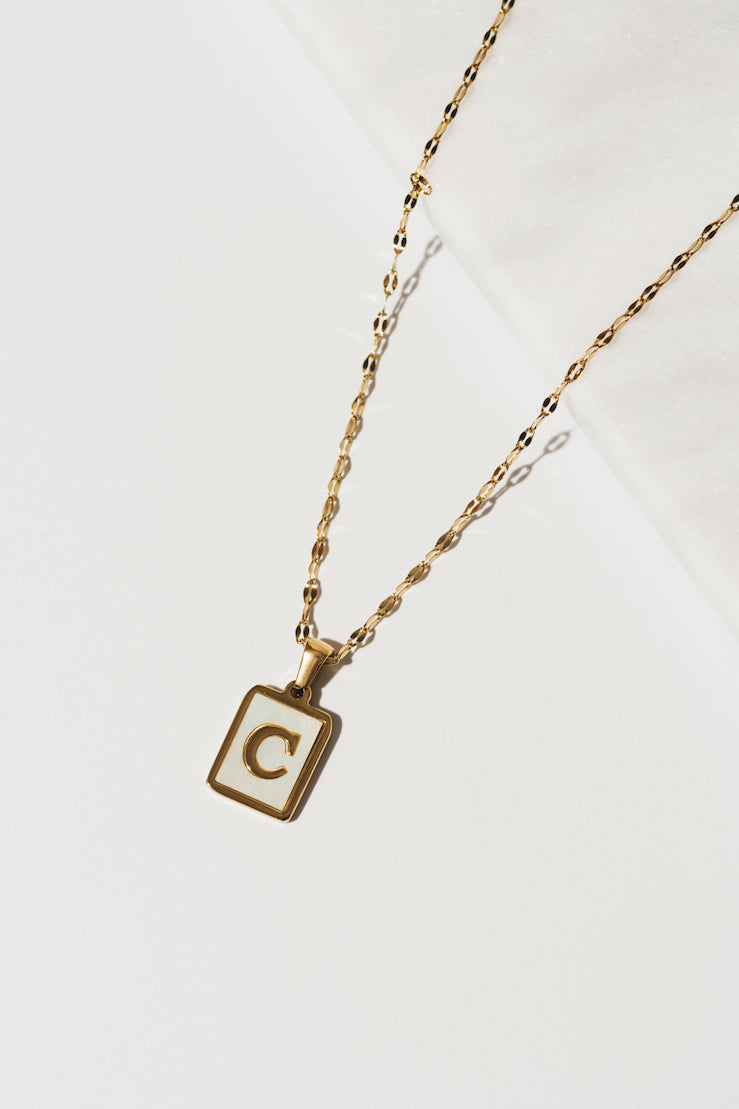 LETTER NECKLACE