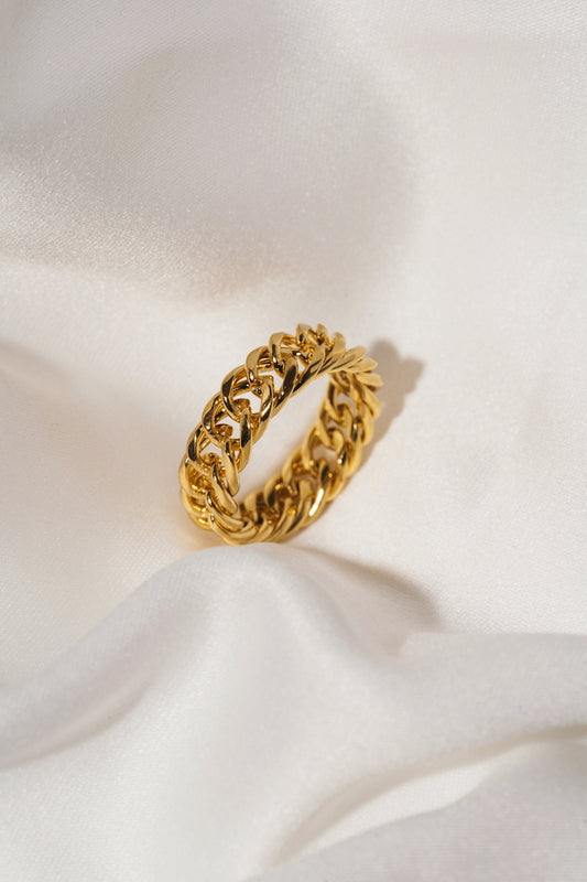 CHAIN GOLD RING