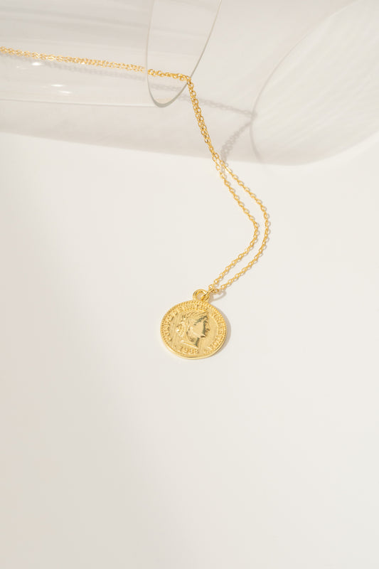 COIN GOLD NECKLACE